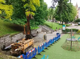 Canteli defiende el aparcamiento para relanzar el Antiguo: "No toca el Campillín"