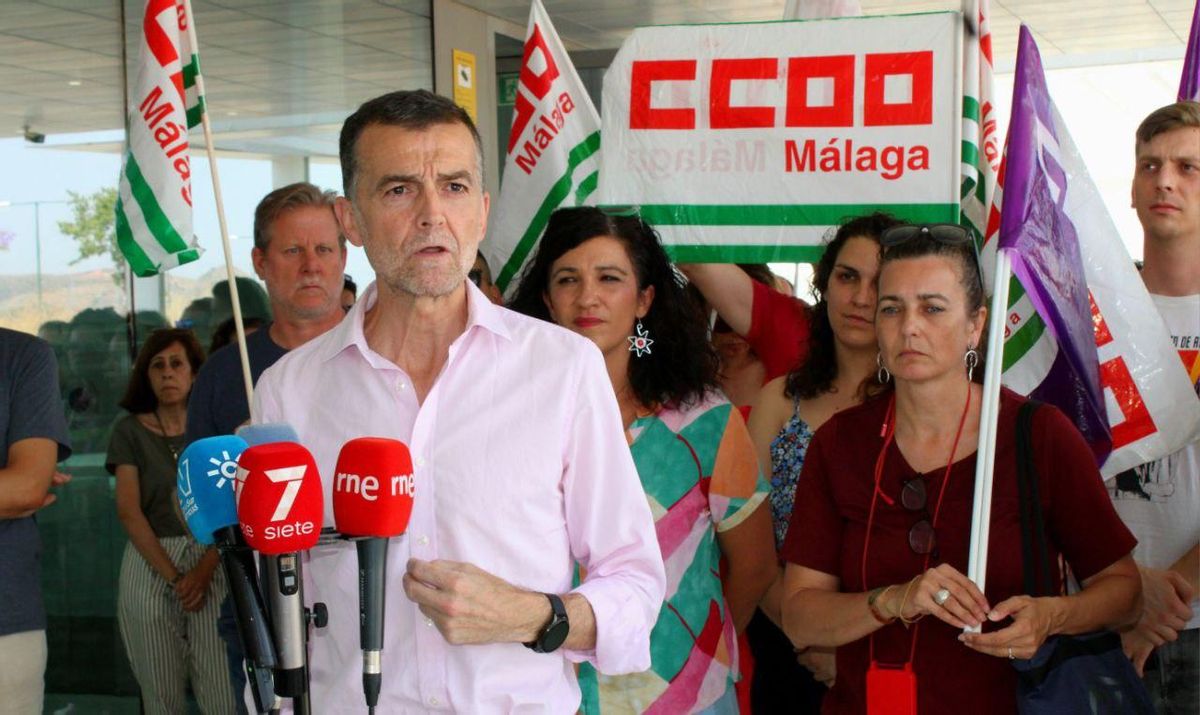 El coordinador federal de IU, Antonio Maíllo