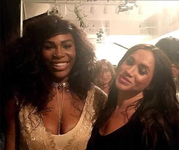 Serena Williams y Meghan Markle, en una de las fotos borradas de su cuenta de Instagram