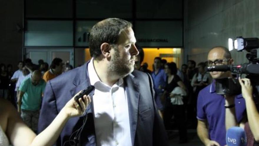 El president d&#039;ERC, Oriol Junqueras