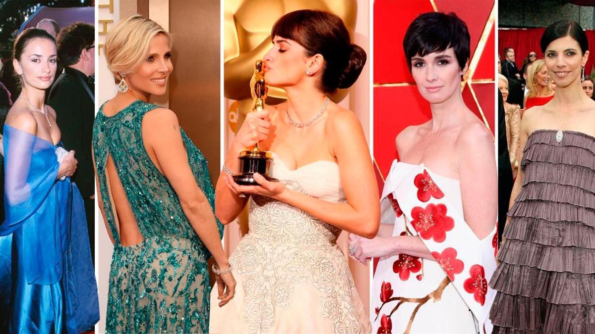 Las españolas que pisaron la alfombra roja de los Premios Oscar... y deslumbraron
