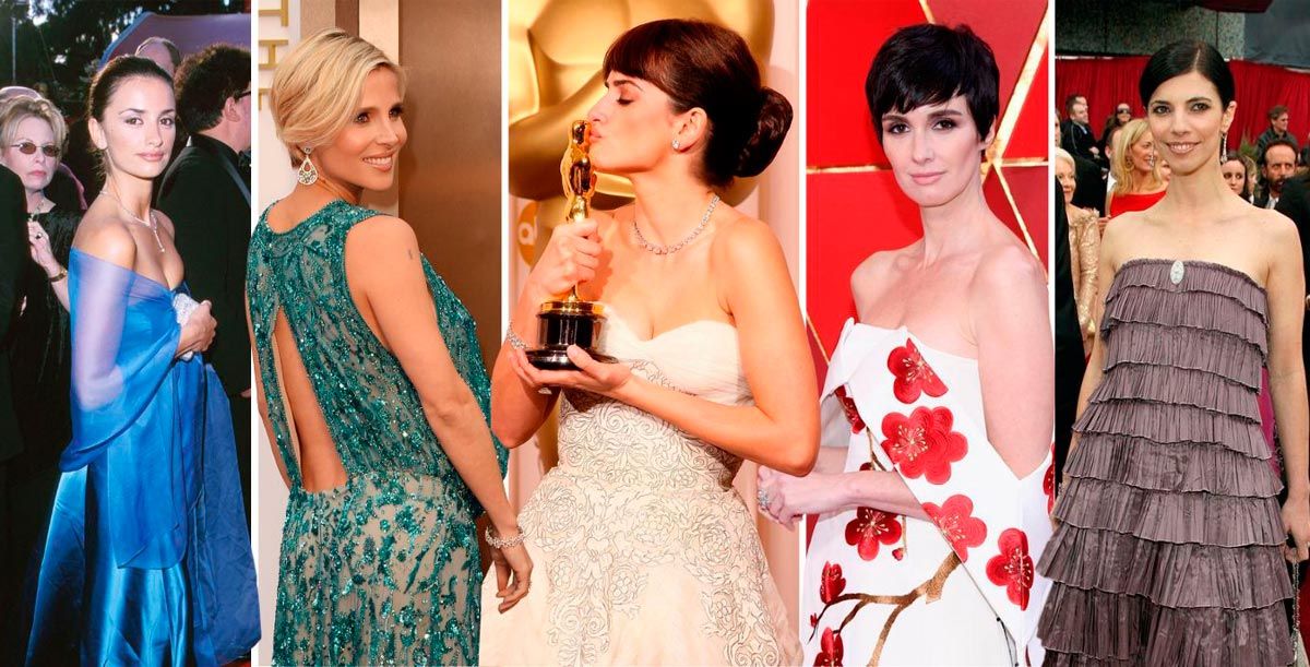 Todas las españolas que han brillado en la alfombra roja de los Premios Oscar: Penélope Cruz, Elsa Pataky, paz Vega, Maribel Verdú...