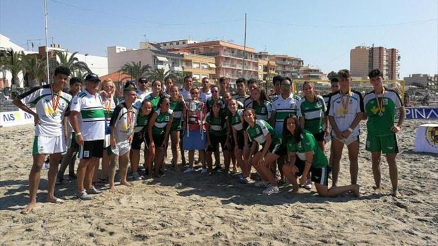 La selección extremeña cadete acaba segunda en el nacional tras Cataluña