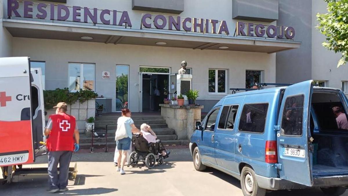 Los mayores de la Residencia Conchita Regojo regresan a Fermoselle.
