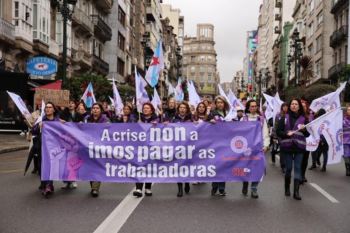 Vigo reedita su compromiso con el 8M