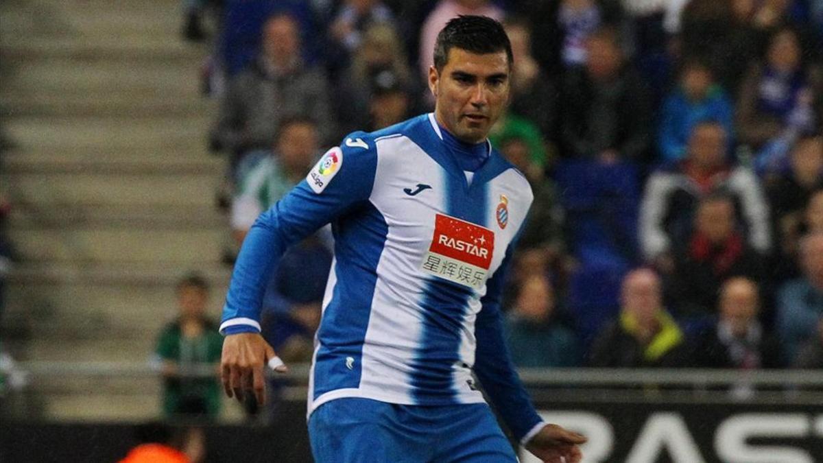 Reyes durante su paso por el Espanyol