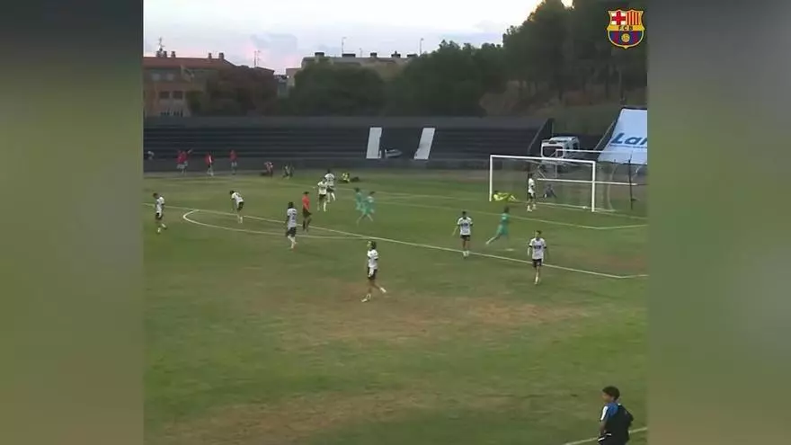 Y Álex González brindó la remontada: así fue el golazo de cabeza contra el Tudelano