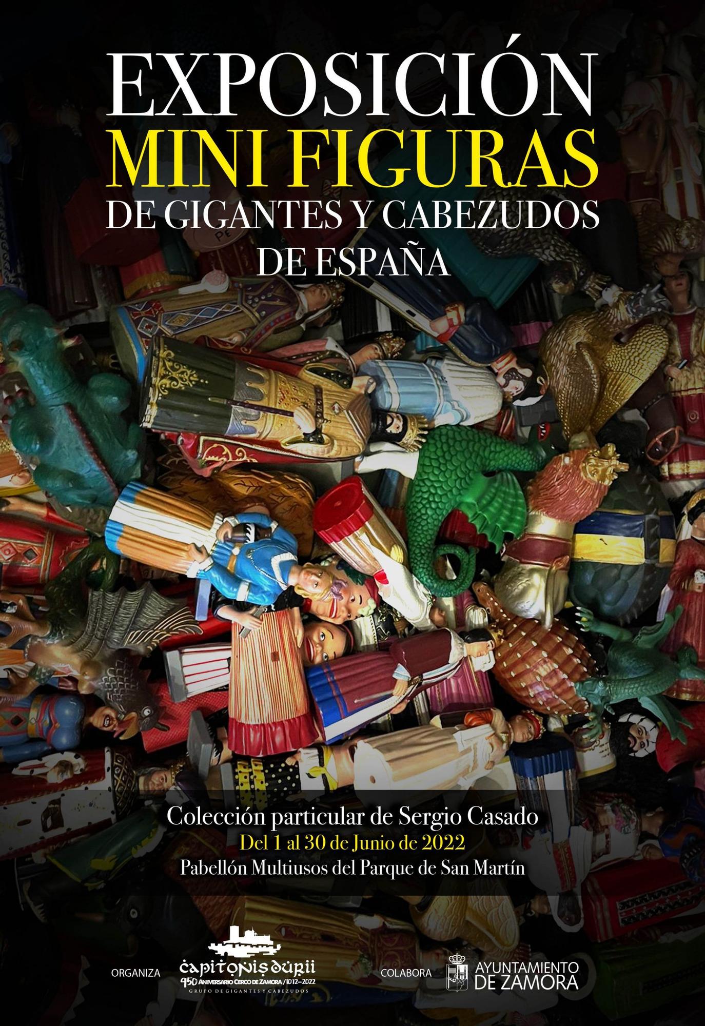 Cartel Exposición Mini Figuras de Gigantes y Cabezudos de España