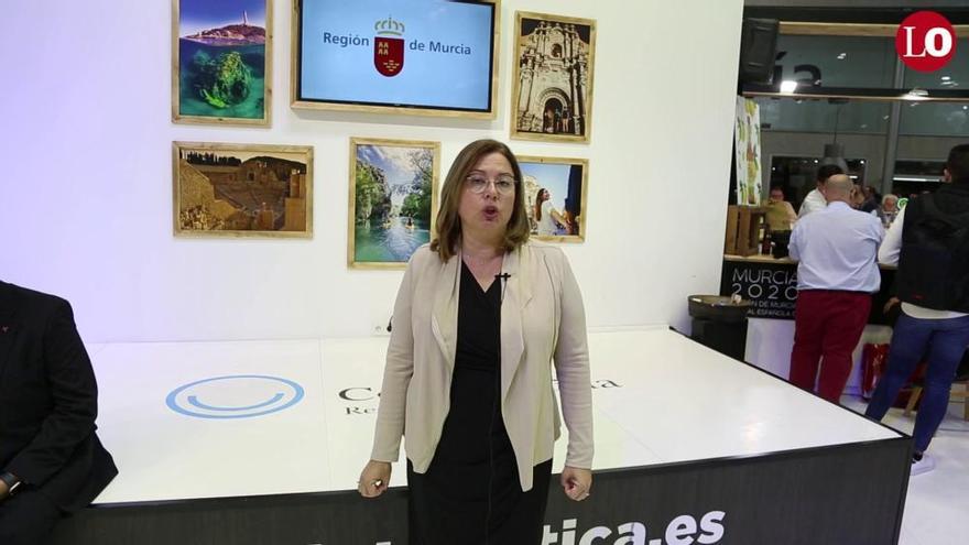 San Pedro del Pinatar en Fitur: Visitación Martínez, alcaldesa de San Pedro del Pinatar