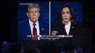 Kamala Harris sale victoriosa del primer cara a cara con Donald Trump