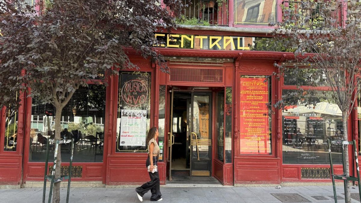 El Café Central, un templo del jazz en Madrid que este miércoles anunciaba su cierre.
