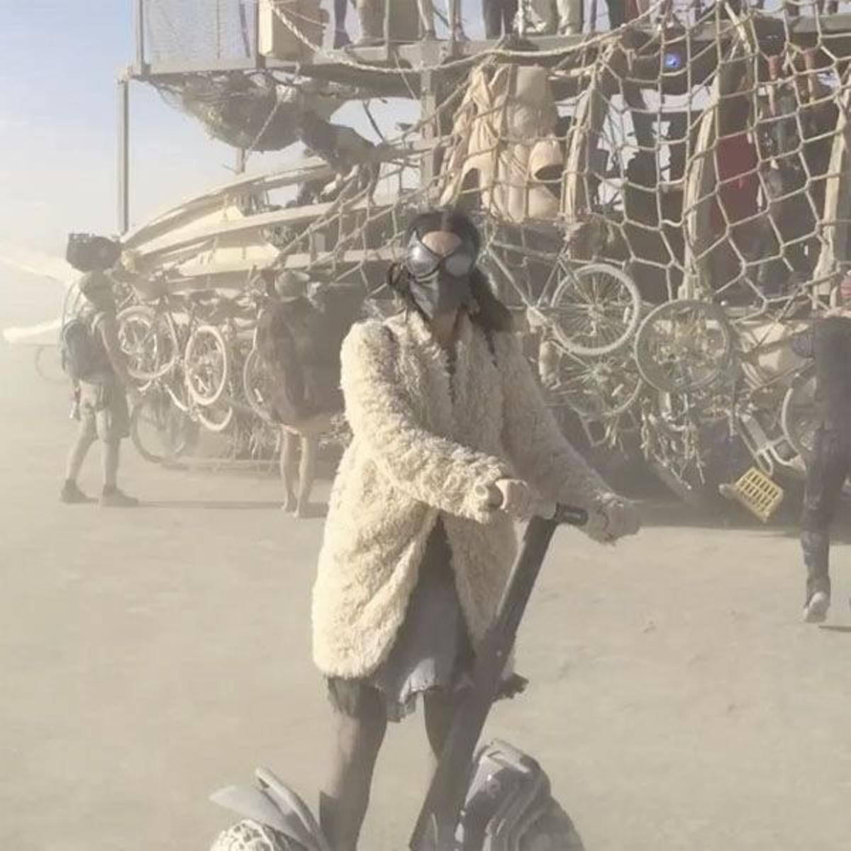 Katy Perry en Burning Man 2015