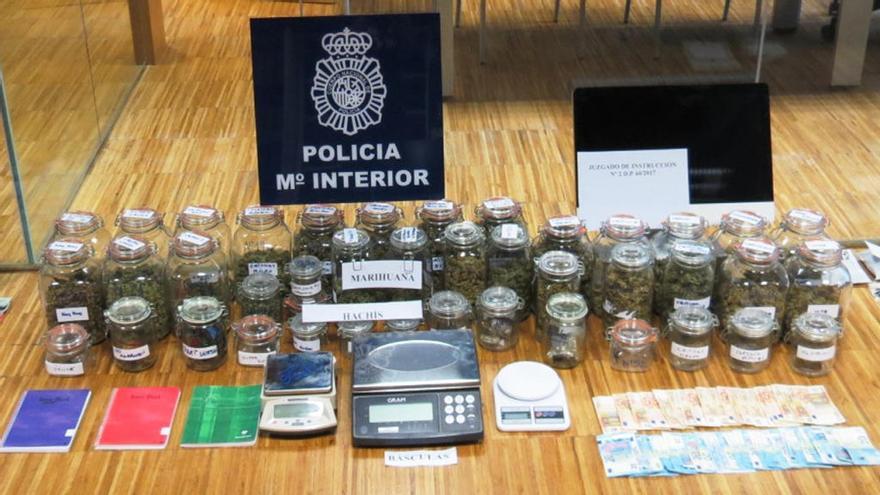 Detenidas 10 personas vinculadas con asociaciones cannábicas en Vigo y Chapela