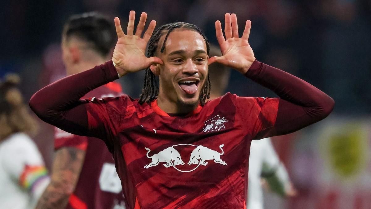 Xavi Simons, futbolista del Leipzig