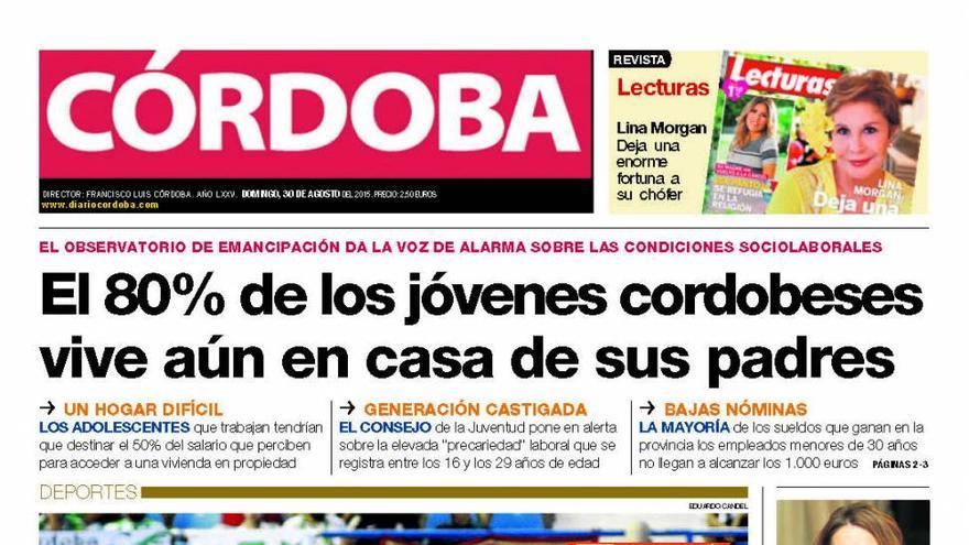 La portada de CÓRDOBA