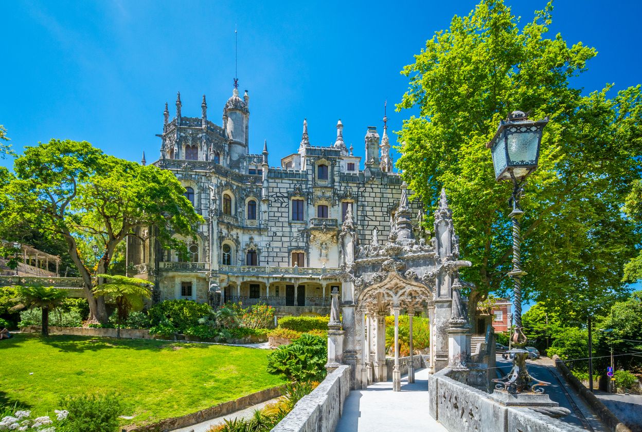 Quinta da Regaleira en Sintra, Portugal