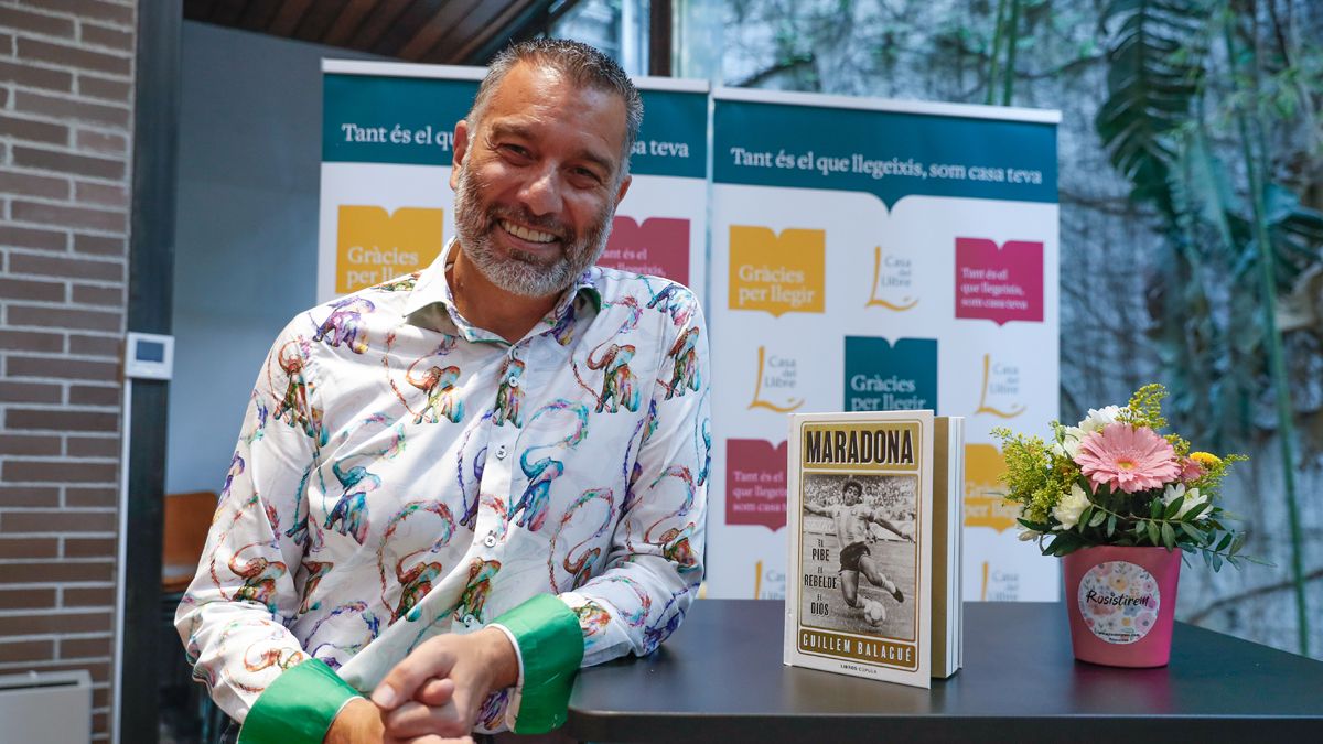 Balagué presentó su nuevo libro este viernes en Barcelona