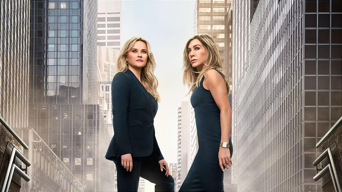 Reese Witherspoon y Jennifer Aniston son las protagonistas de la serie de Apple, "The Morning Show."