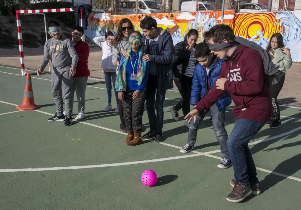 Alumnos con diversidad funcional en Severo Ochoa