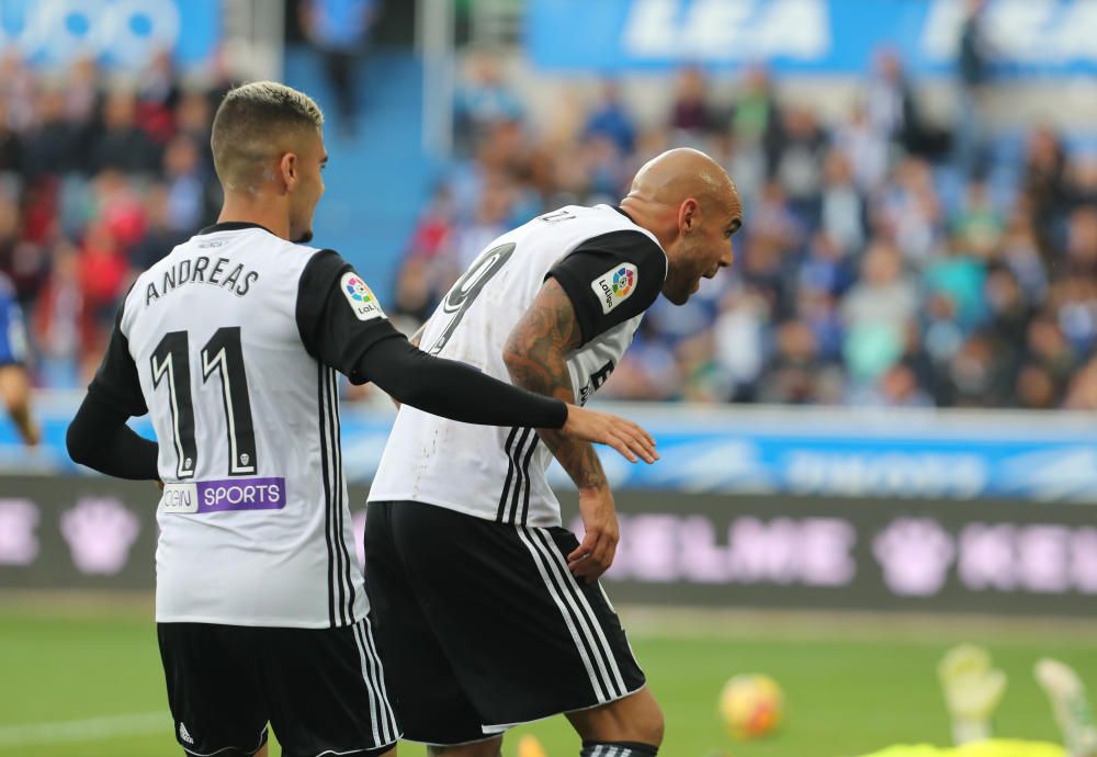 Alavés - Valencia, en imágenes