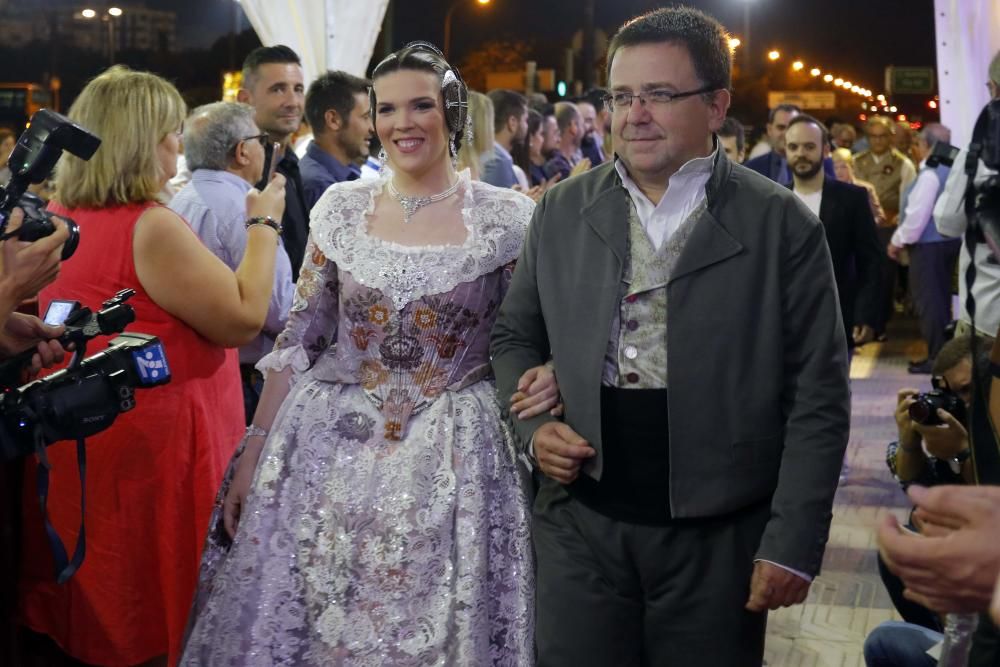 Inauguración de la exposición de fallas de Sección Especial