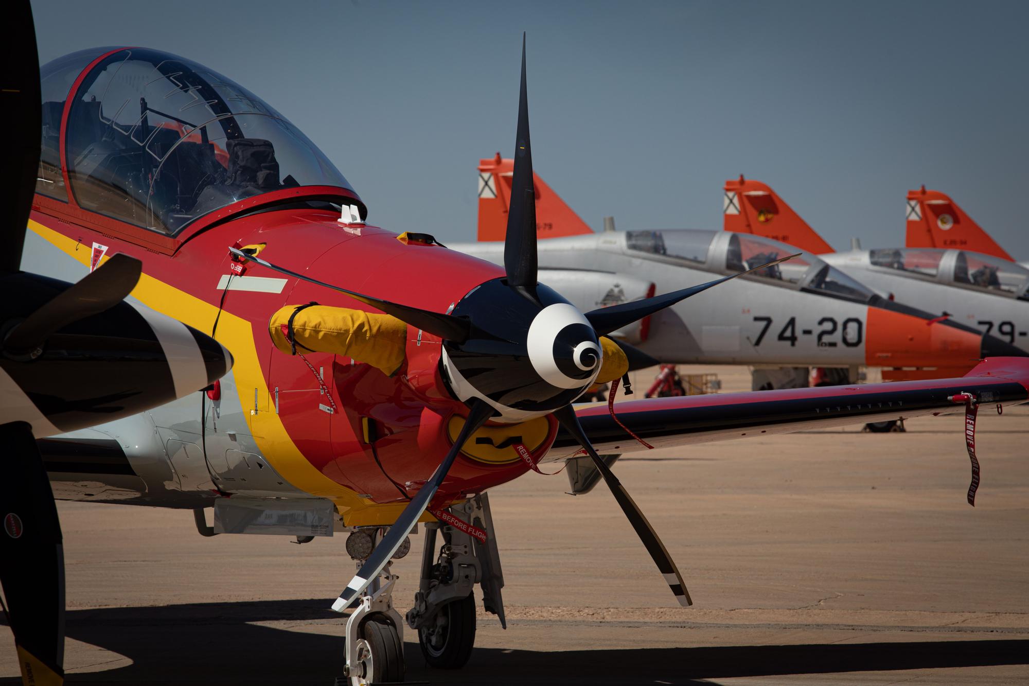 Presentación de los nuevos aviones del Ejército del Aire