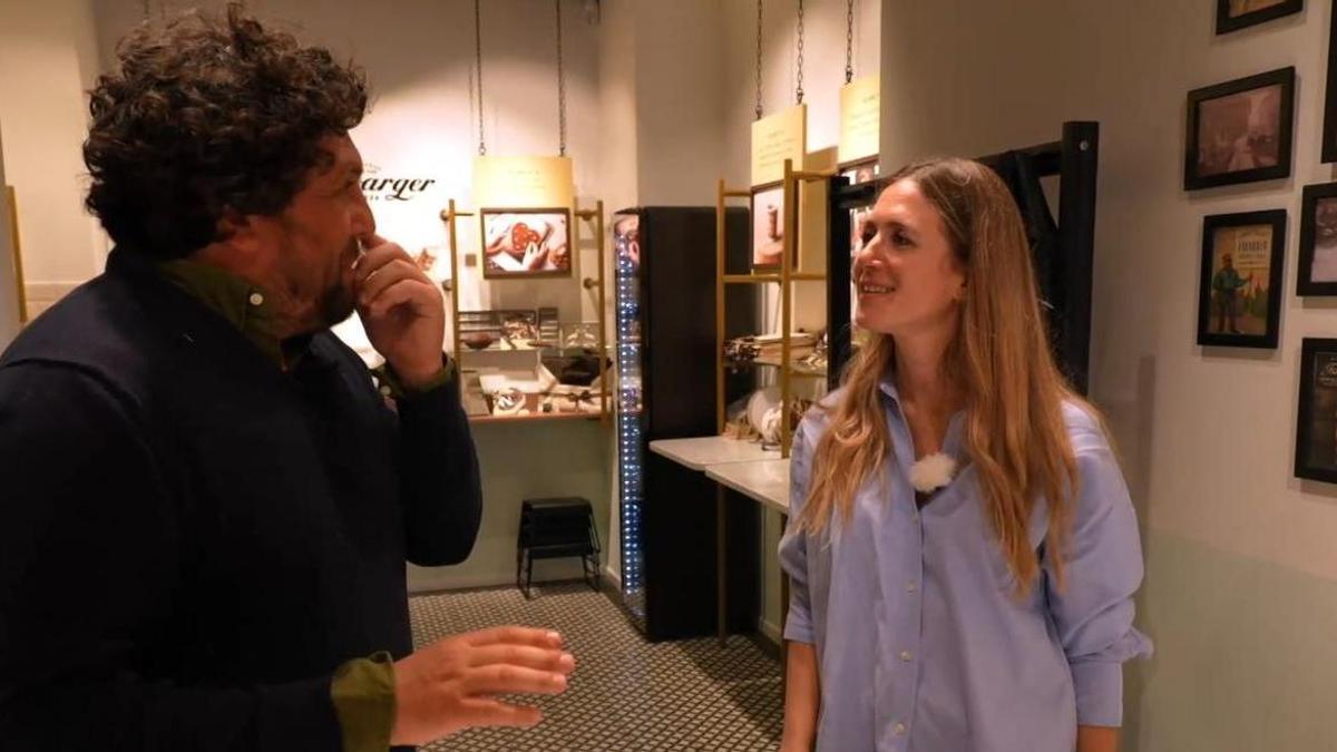 Clementina de la Rosa, vecina de Antequera que ahora vive en Suiza