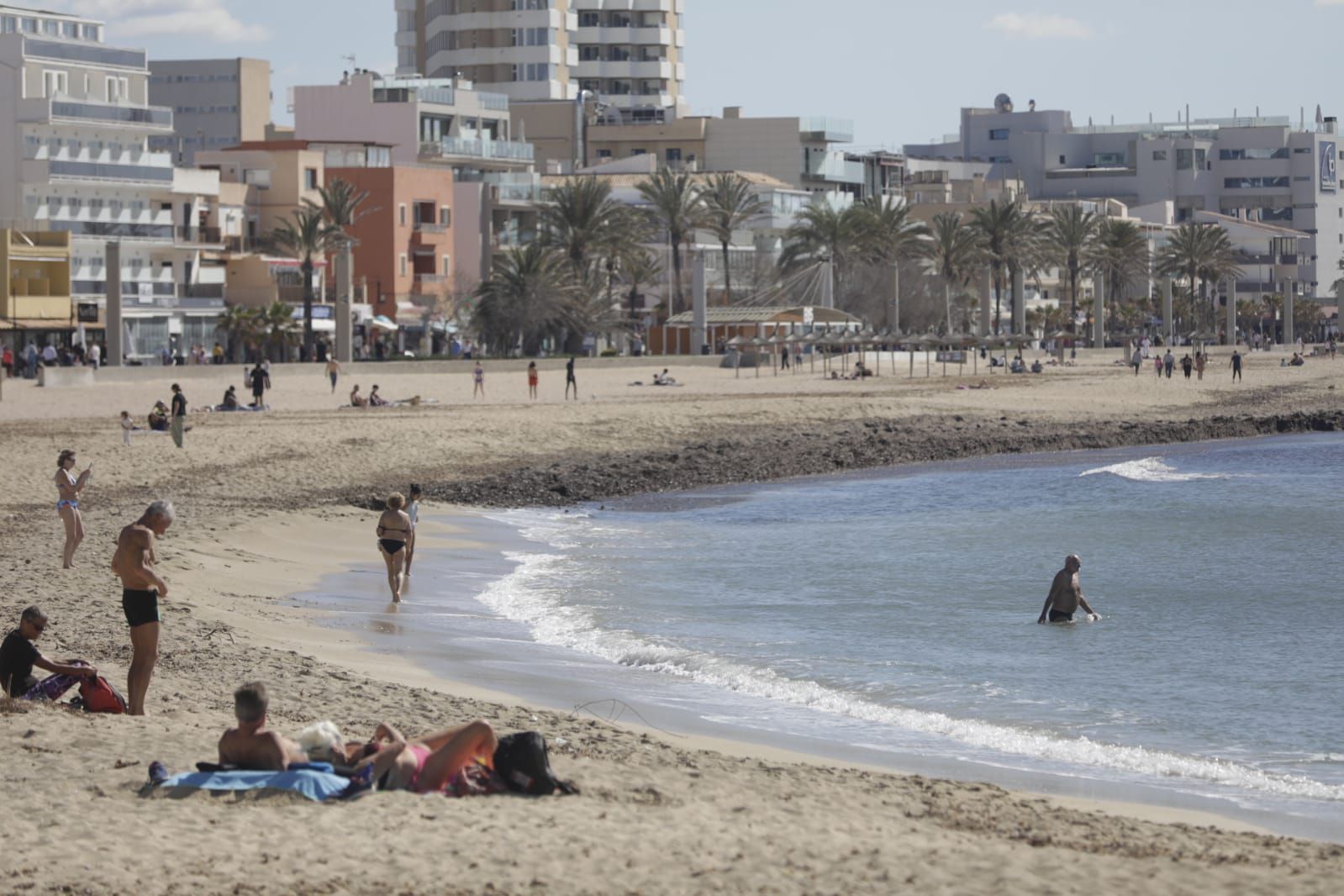 Mallorca disfruta de otro día de buen tiempo