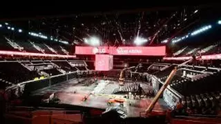 Un 'Ojo' de 300 metros cuadrados y la mayor pantalla de Europa para el Roig Arena de Valencia