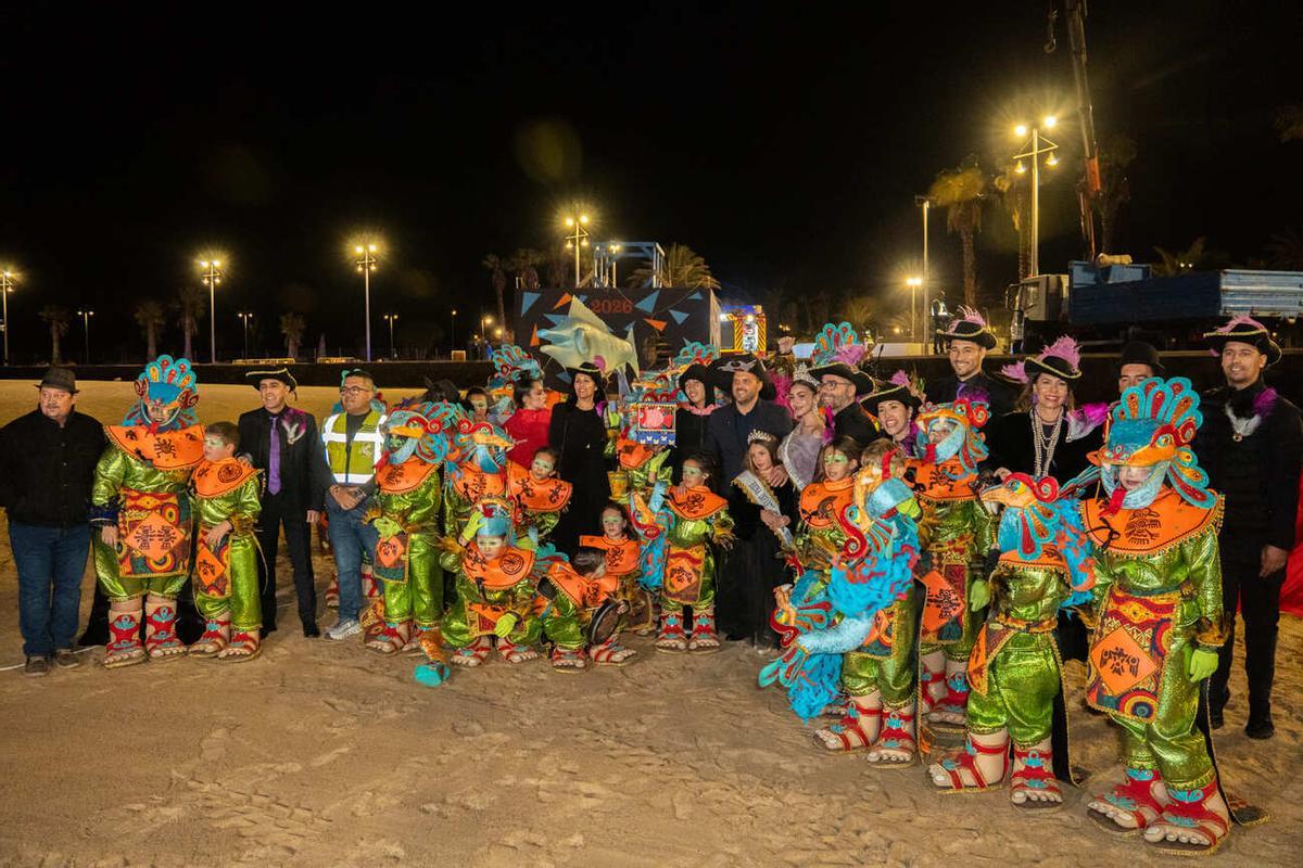 Entierro del Pejín y la Sardina en el Carnaval de Arrecife 2026 Entierro del Pejín y la Sardina en el Carnaval de Arrecife 2026