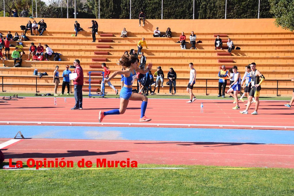 Regional absoluto y sub-23 de atletismo en Lorca (I)