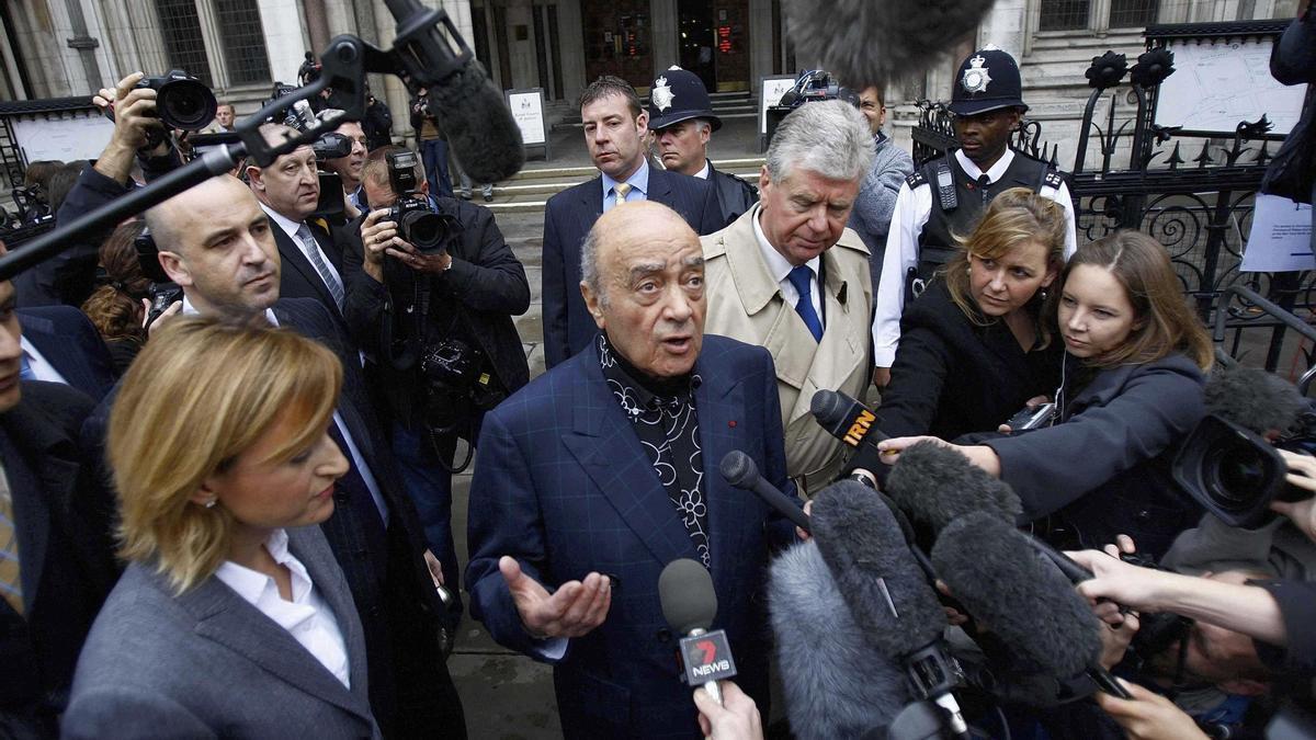 Mohamed Al-Fayed.