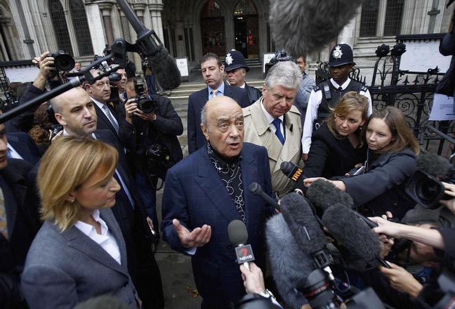 La mujer estadounidense que acusa a Al Fayed de agresión sexual detalla el "dolor" por la falta de rendición de cuentas