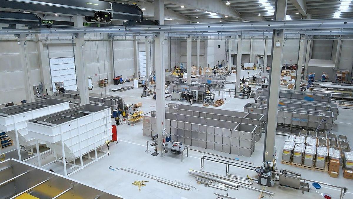El nou taller de Sigma Water Group