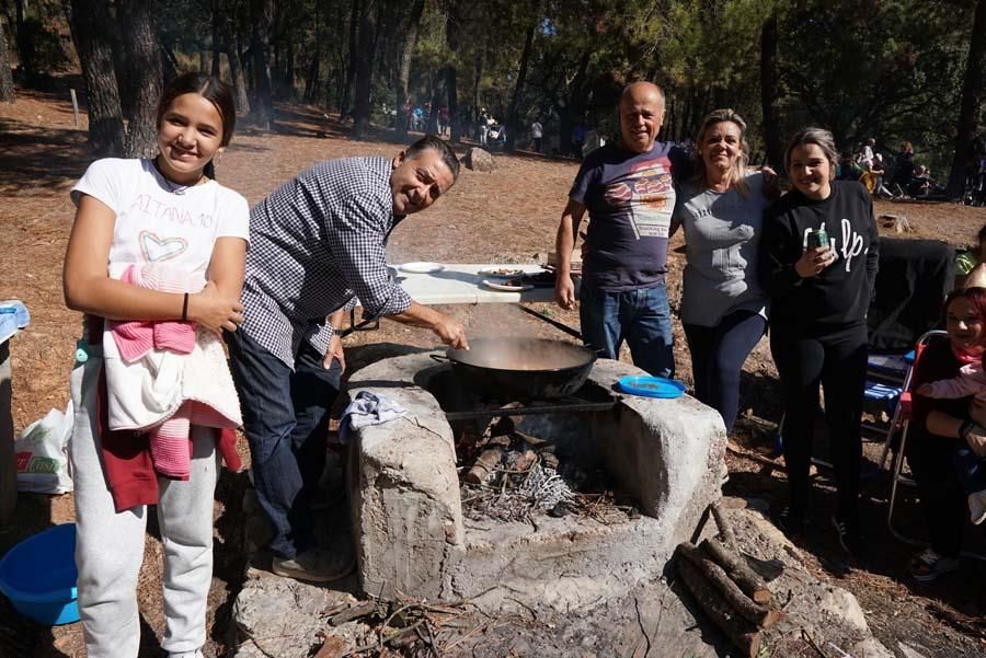 De perol por San Rafael, en Los Villares y El Arenal