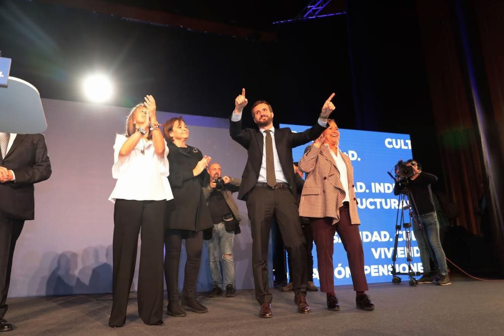 Mitin de Pablo Casado en Oviedo