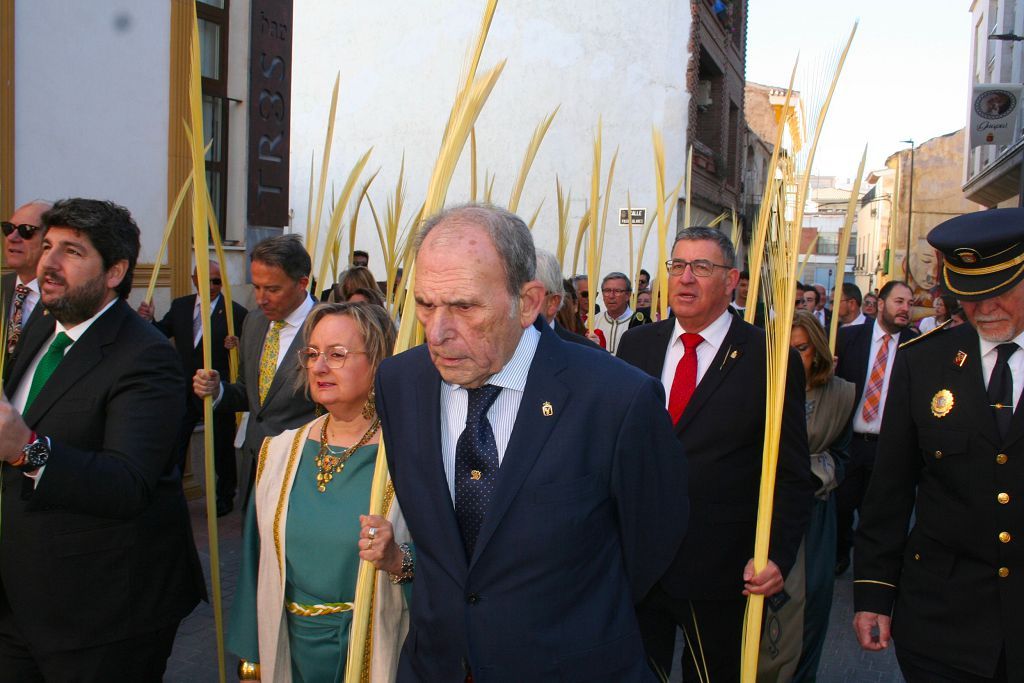 Bendición de las palmas del Paso Blanco en Lorca