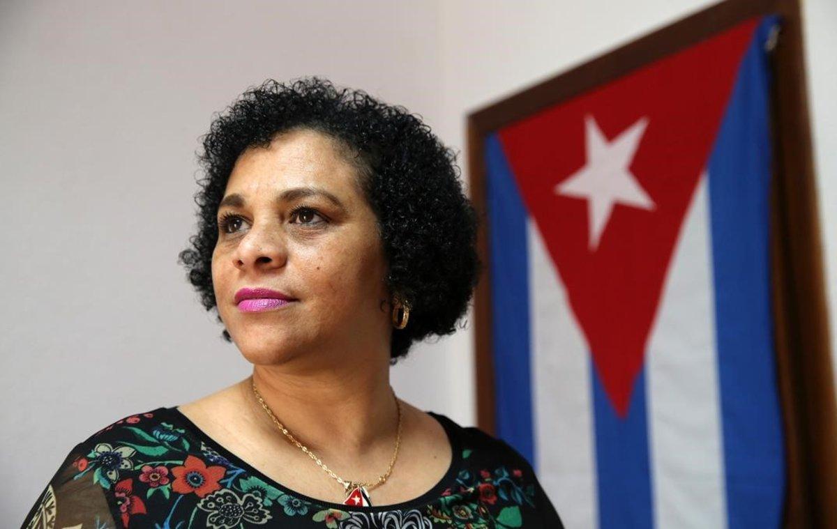 Maribel Barroso, migrante cubana y enferma de cáncer.