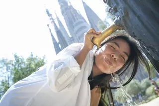 La ola de calor afecta a Barcelona este martes