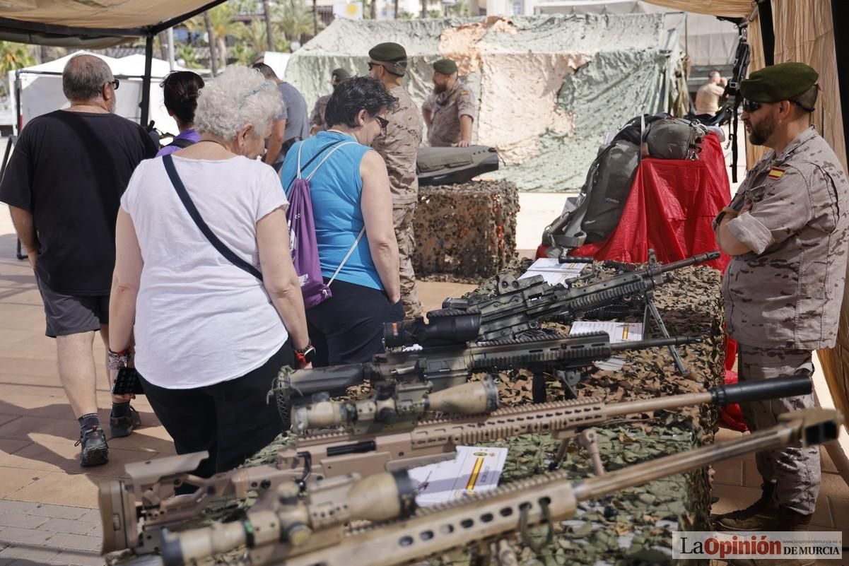 Las mejores imágenes del Día de las Fuerzas Armadas en Cartagena