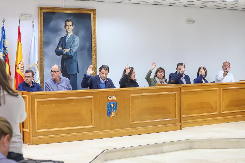 Pleno extraordinario del Ayuntamiento de Torrevieja