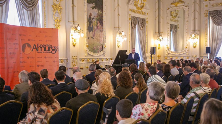 Acto de entrega de las becas para investigación de la Fundación Amurga