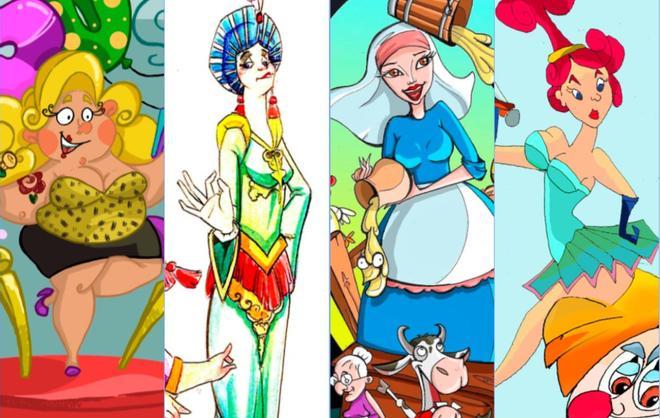 Fallas 2021. Bocetos de la Sección Quinta A