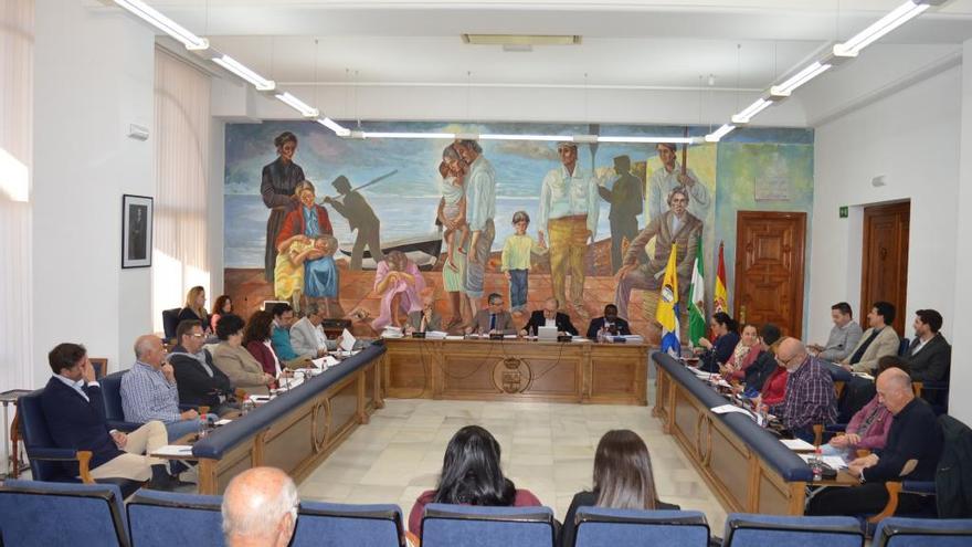 Imagen del pleno celebrado el día de ayer en Rincón de la Victoria.