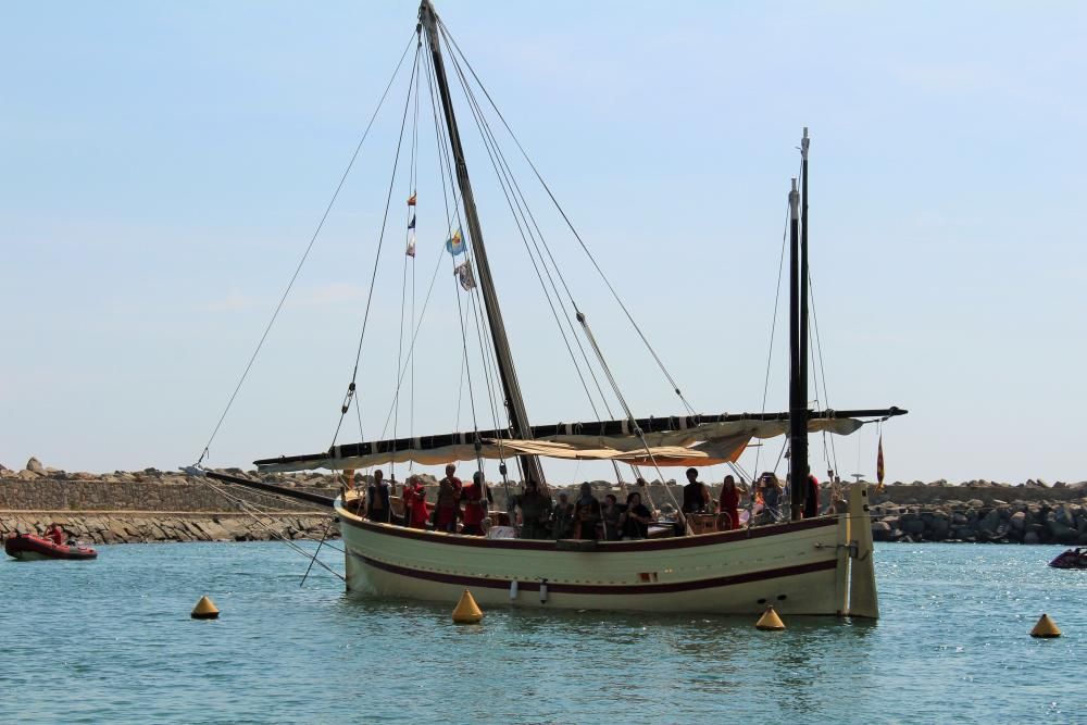 Els soldats del rei Jaume II assalten Empuriabrava