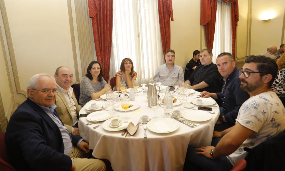 Desayuno con Amparo Marco en el Casino Antiguo de Castelló