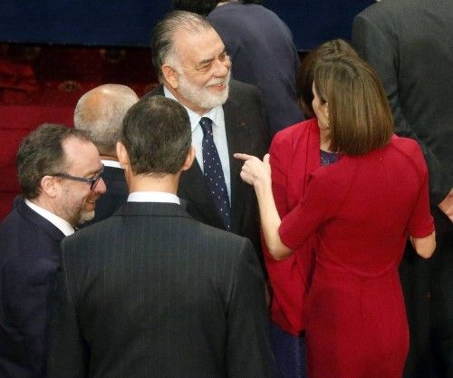 REYES RECIBEN EN AUDIENCIA A LOS GANADORES DE LOS PREMIOS PRINCESA DE ASTURIAS 2015