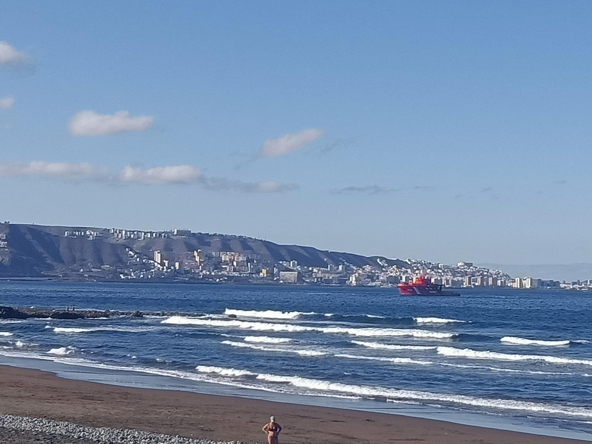 Vertido de combustible en la bahía de Las Palmas de Gran Canaria