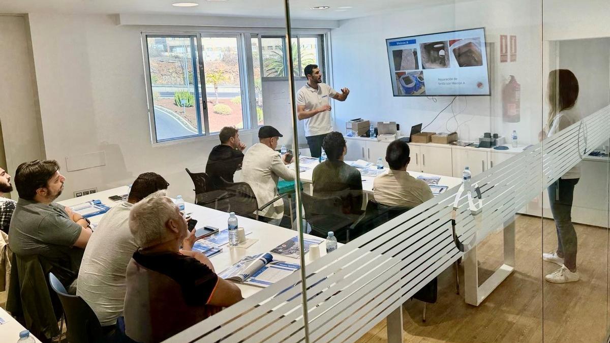 Aula de formación en SUMECA.