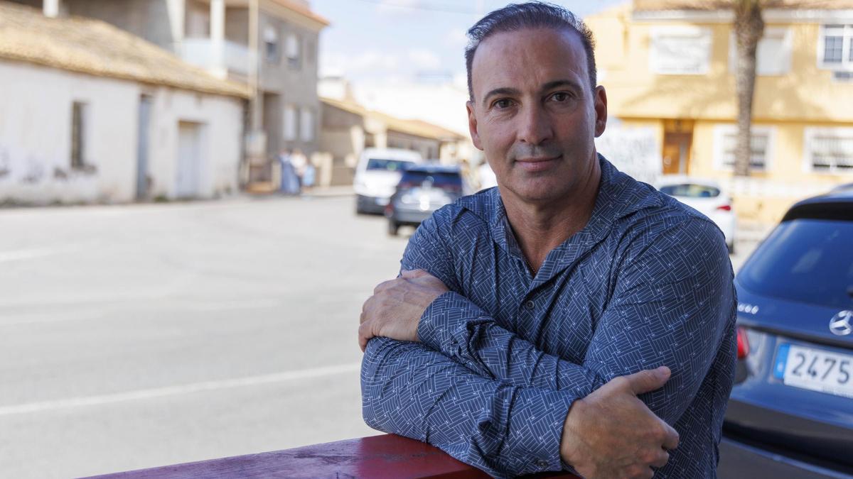 Antonio Betancor, presidente de la asociación de empresarios de Los Camachos, este sábado en Cartagena.